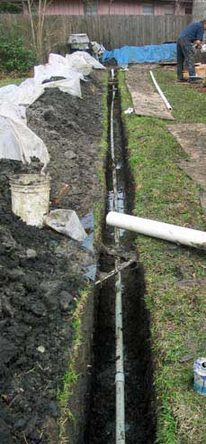 Under Slab Plumbing Repairs often require the replacement of the entire drain and sewer line system.